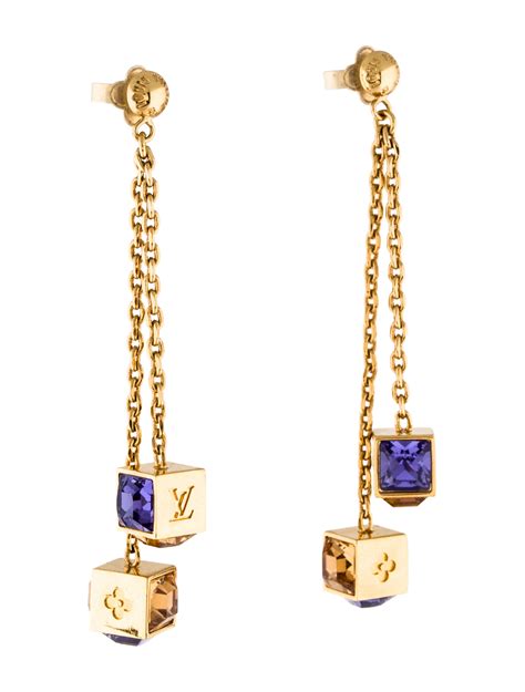 lv mens earring